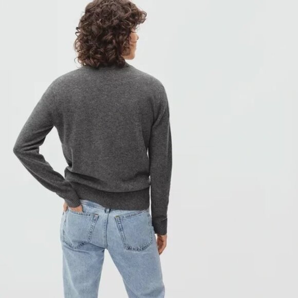 Everlane Cashmere Crewneck Sweater Size S - Picture 2 of 9